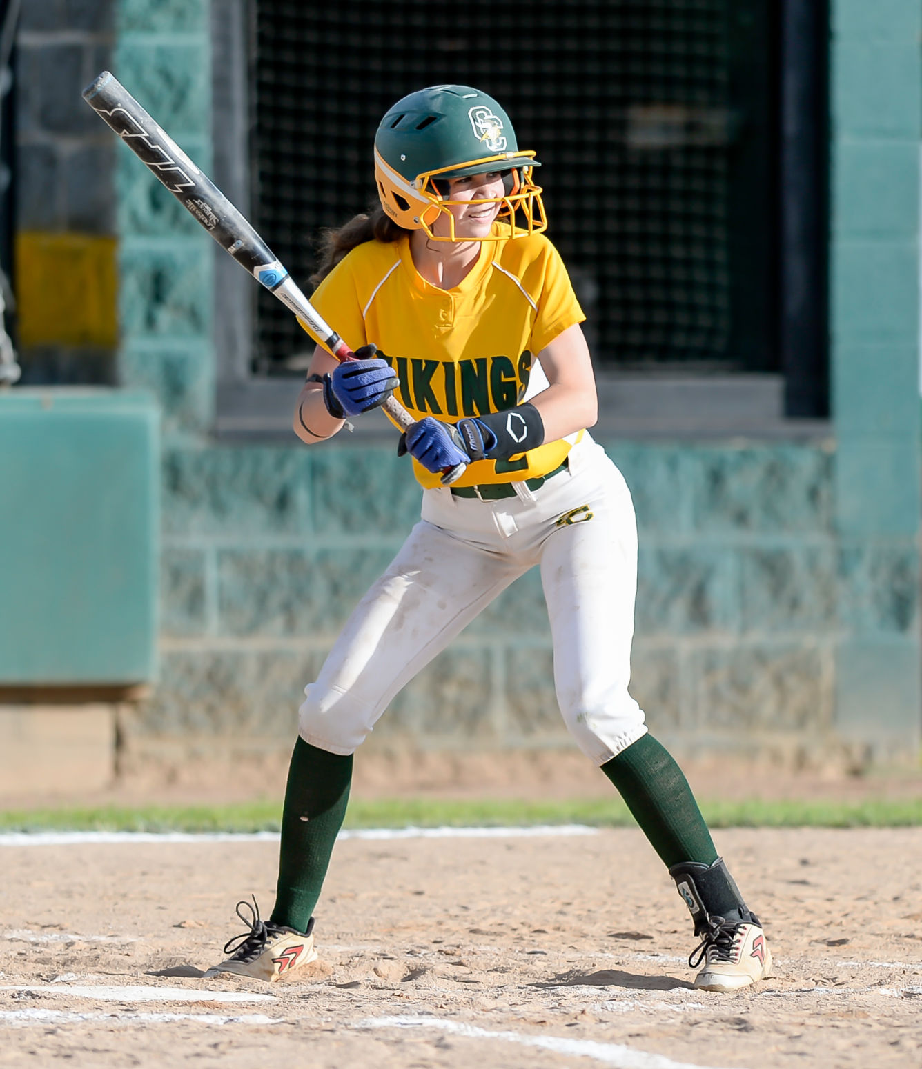 Friday night softball action